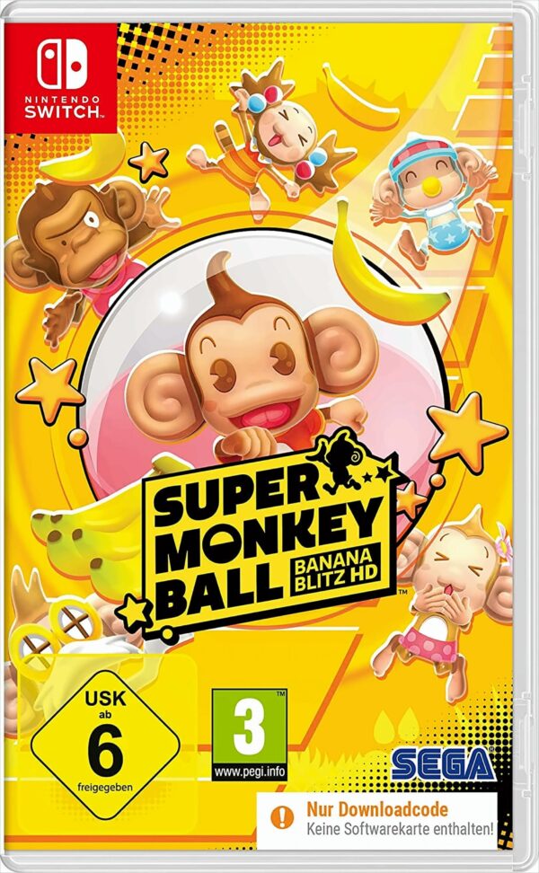 Super Monkey Ball Banana Blitz HD (Switch) (Code in a Box)