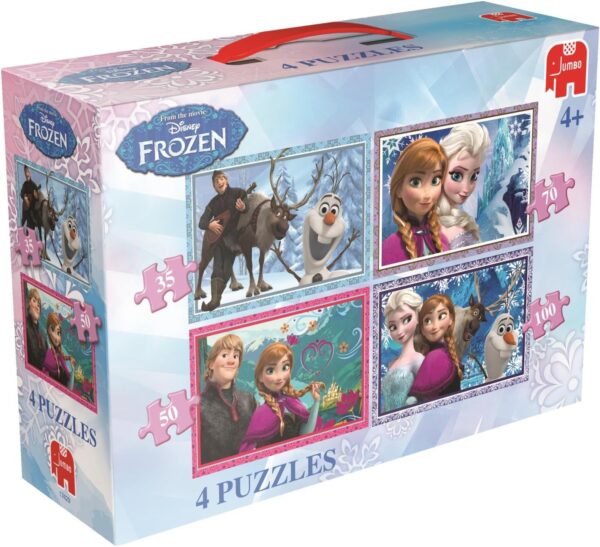 Disney Frozen - Puzzle 4in1