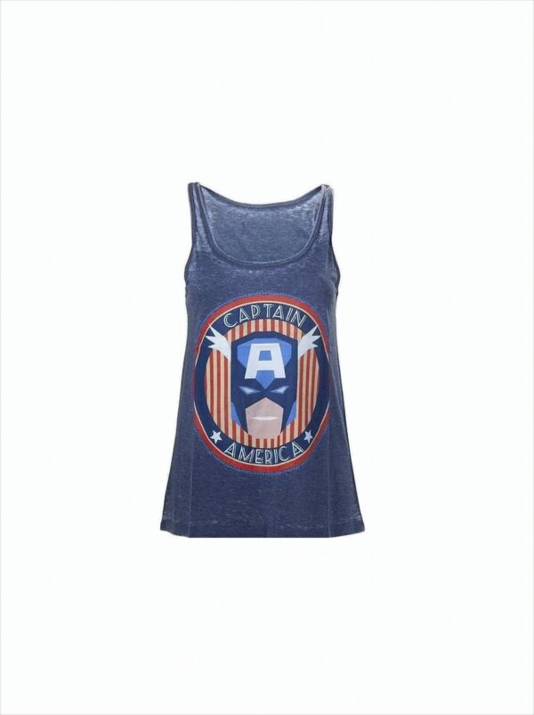 Marvel Tanktop Damen -L- Captain America