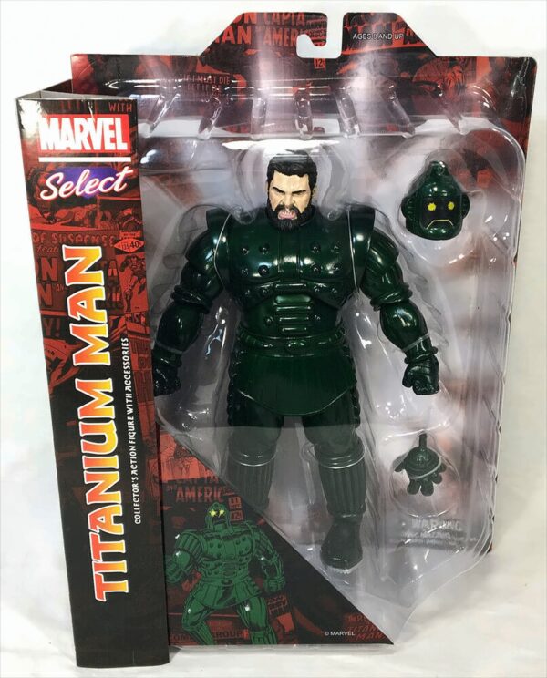 Marvel Select - Titanium Man 24 cm Figur