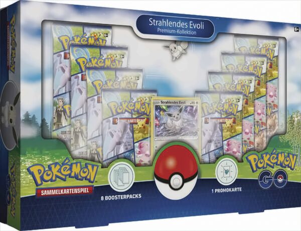 Pokemon GO Strahlendes Evoli Premium-Kollektion