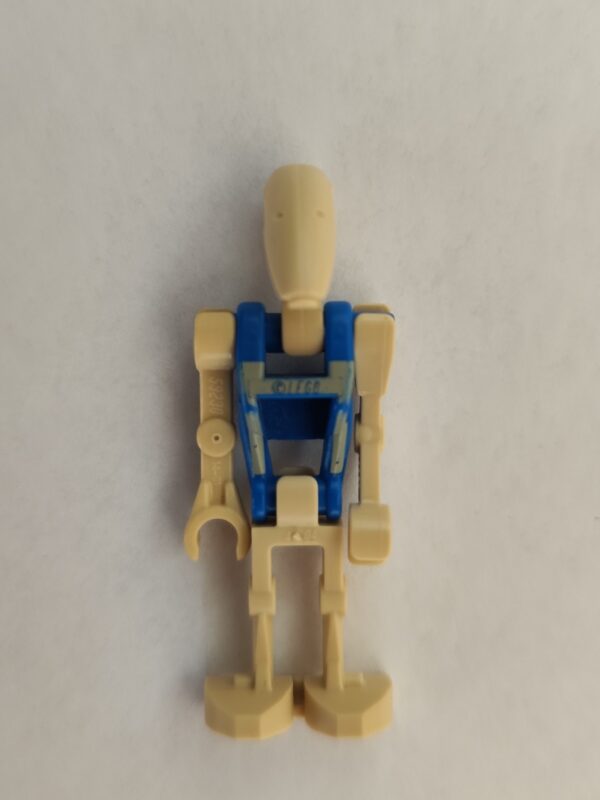 Lego Star Wars - Minifigur Battle Droid Pilot mit blauem Rumpf