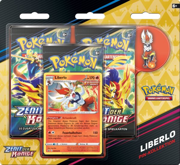 Pokémon Gortrom, Liberlo oder Intelleon Pin Collection Sortierter Artikel