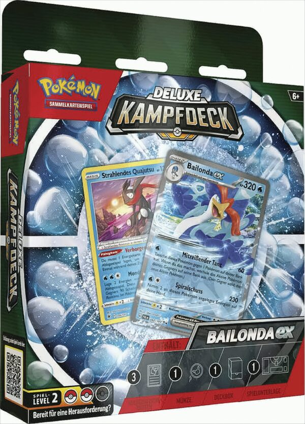 Pokémon Deluxe-Kampfdeck Bailonda-ex