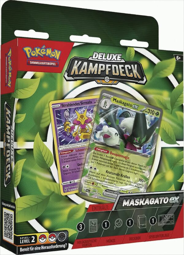 Pokémon Deluxe-Kampfdeck Maskagato-ex