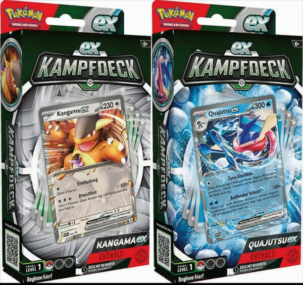 Pokemon EX-Kampfdeck Oktober 2023 sortierter Artikel