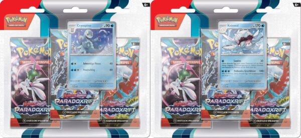 Pokemon Karmesin & Purpur Paradoxdrift 3-Pack Blister (sortierten Artikel)