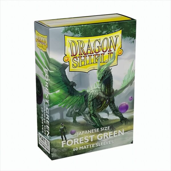 Dragon Shield: Japanese Matte – Forest Green (60)