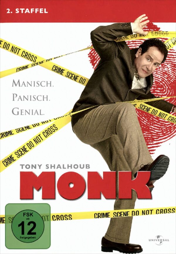 Monk - 2. Staffel (4 DVDs)