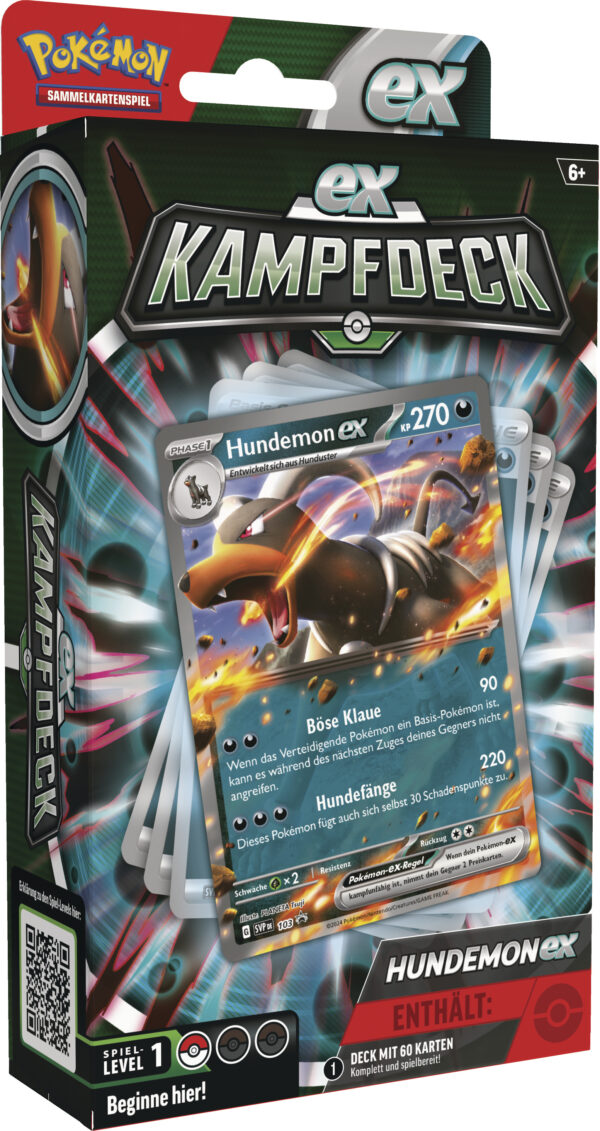 Pokemon Kampfdeck Hundemon-ex