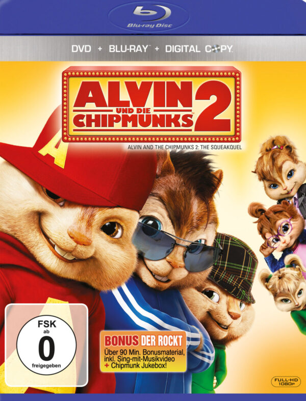 Alvin und die Chipmunks 2 (inkl. Digital Copy)