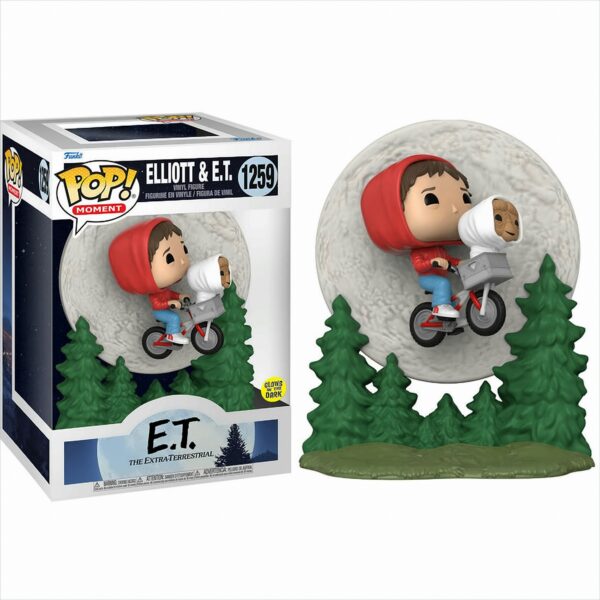 Funko POP - E.T. 40th Anniv. - Elliott & E.T. Fly Deluxe