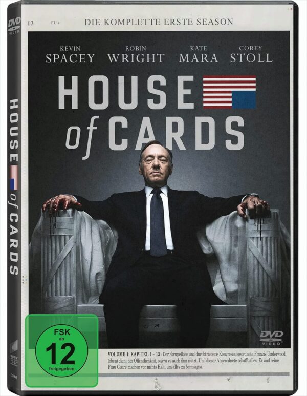 House of Cards - Die komplette erste Season (4 Discs)