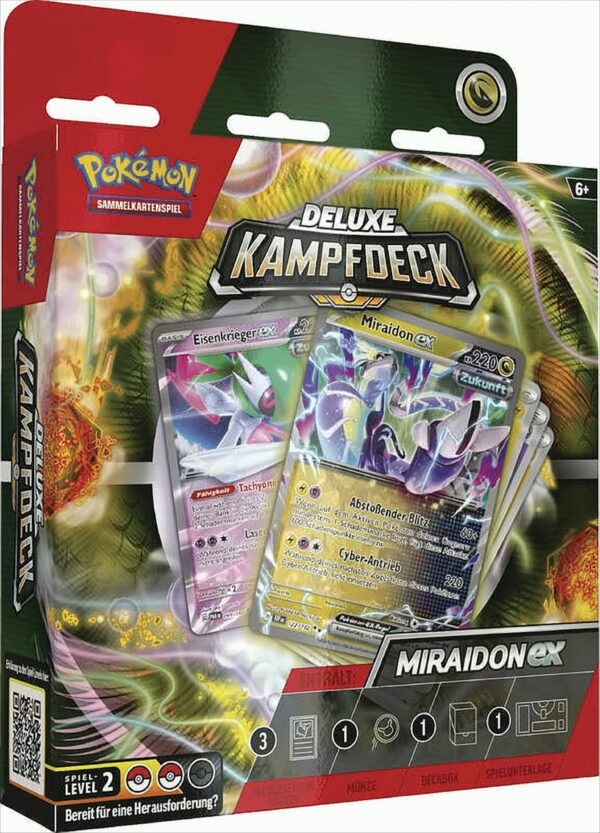 Pokémon Deluxe-Kampfdeck Miraidon-ex