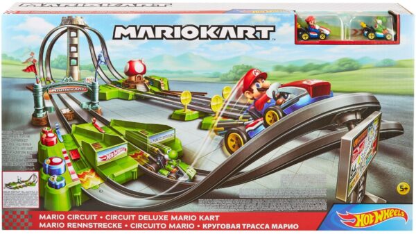 Hot Wheels - Mario Kart Mario Rundkurs Trackset