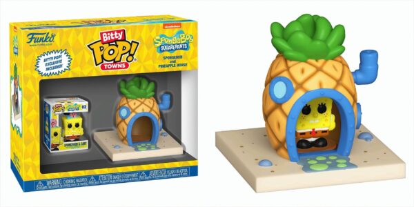 Bitty POP Towns - Spongbob and Pineapple House