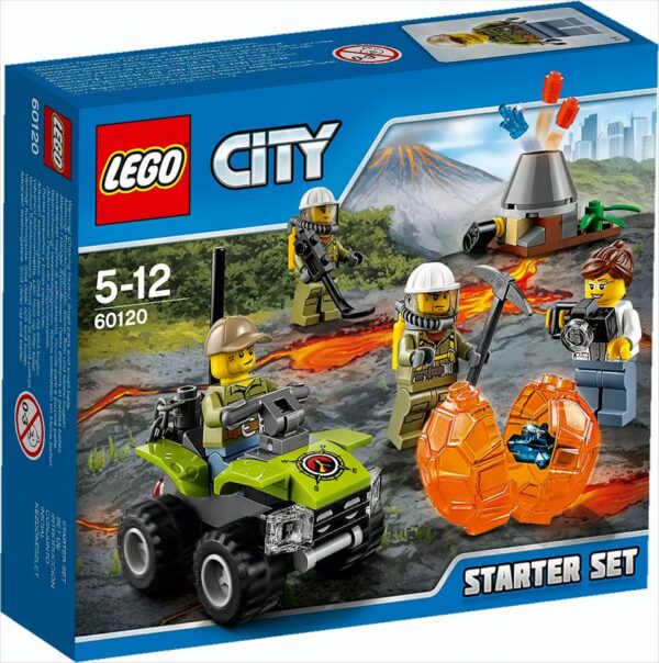 LEGO City 60120 - Vulkan Starter-Set