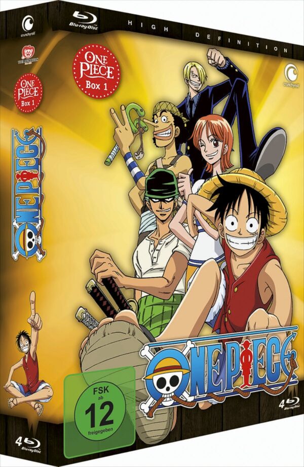 One Piece - Die TV-Serie - Blu-ray Box 1 [4 BRs]