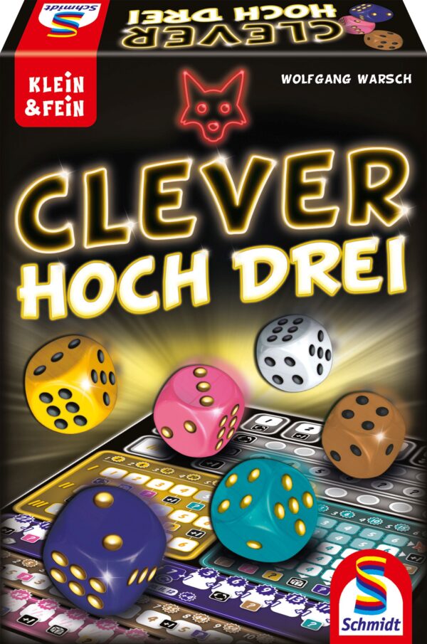 Clever hoch Drei