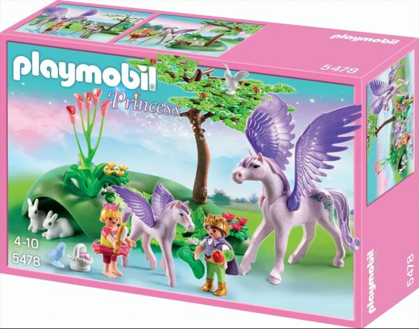 Playmobil 5478 - Kinder mit Pegasus-Familie