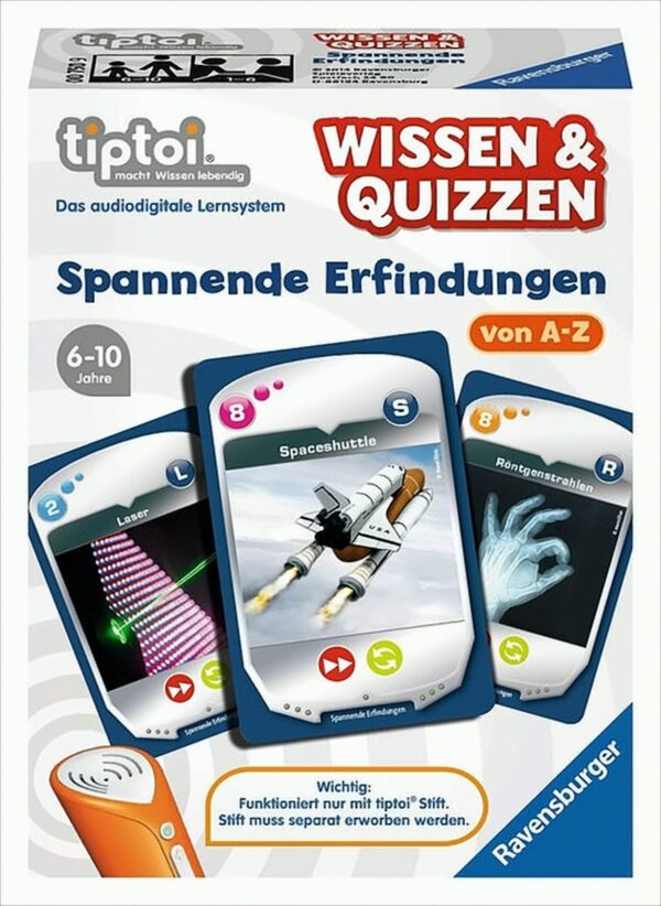 Tiptoi Spiel Wissen und Quizzen: Spannende Erfindungen