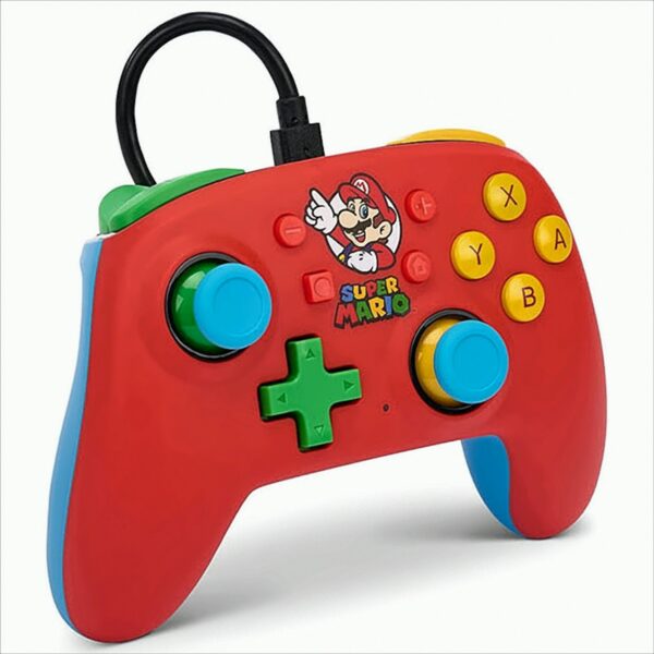 Switch Controller wired NANO Mario Medley PowerA