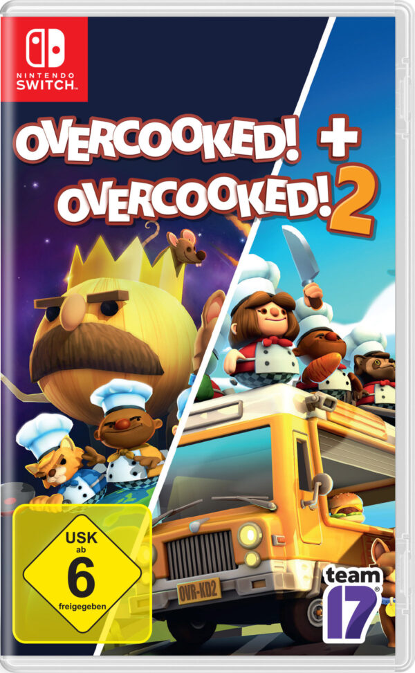 Overcooked Double Pack Switch Overcooked + Overcooked 2