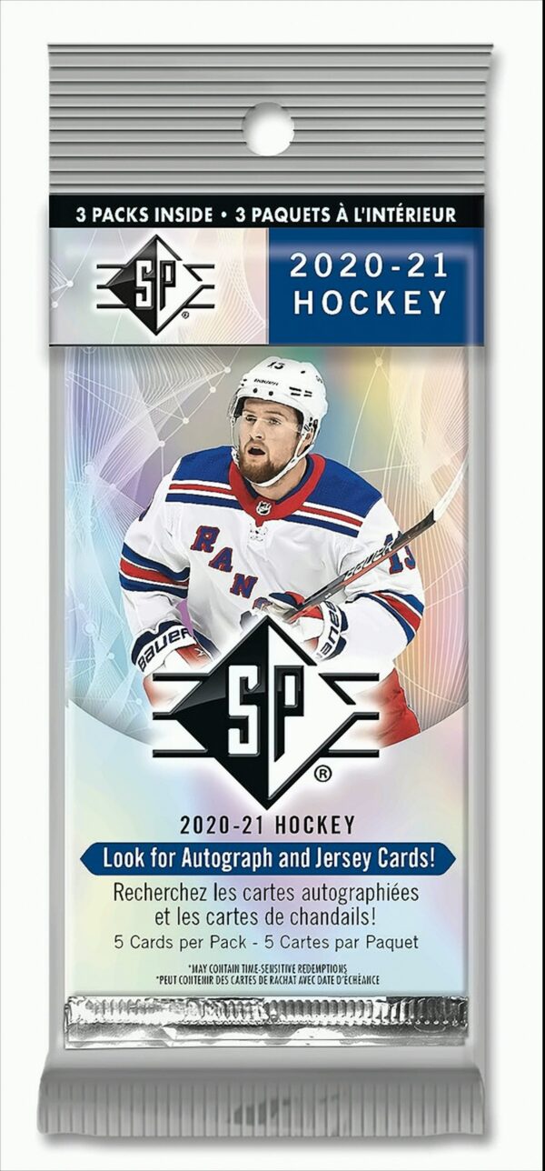 2020-21 NHL SP Hockey ( Hanger Pack)