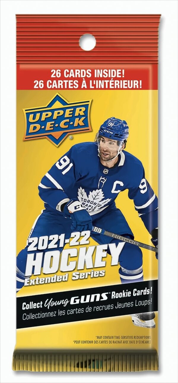 2021-22 NHL Upper Deck Extended Series Fat Packs