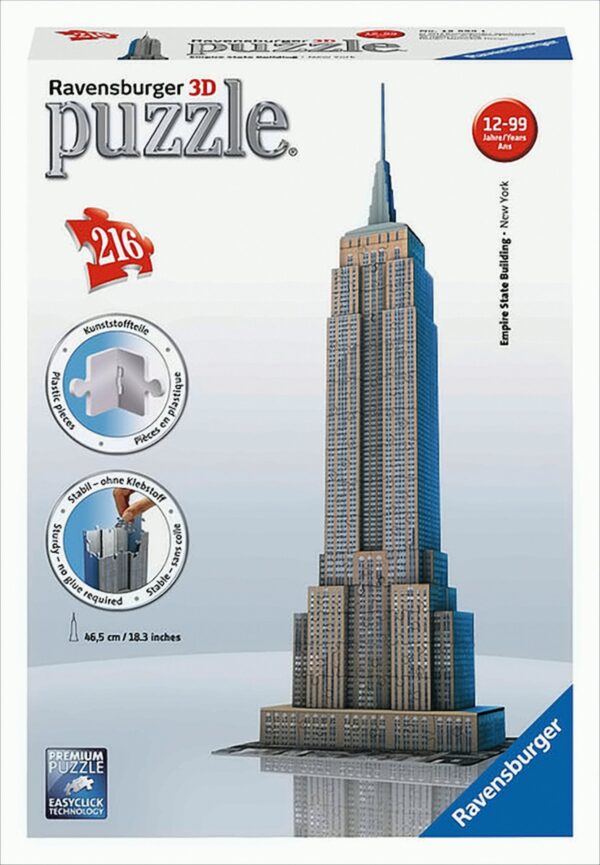 3D Empire State Duilding 45 cm. 216 PC.