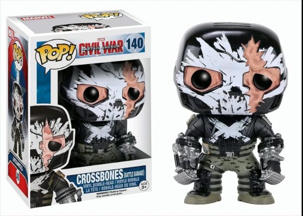 Funko Pop - Captain America CW - Crossbones Battle Dama 140